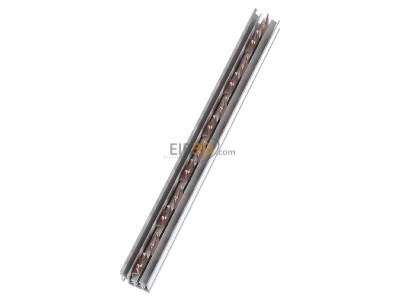 View top right Hager KDN263A Phase busbar 2-p 10mm 210mm 
