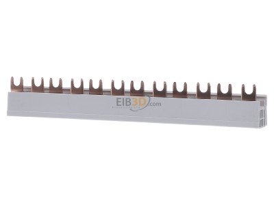 Back view Hager KDN280A Phase busbar 2-p 16mm 210mm 
