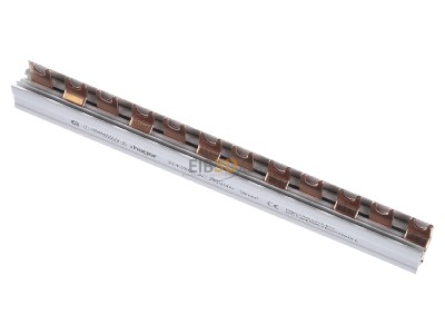 View up front Hager KDN280A Phase busbar 2-p 16mm 210mm 
