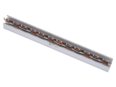 Top rear view Hager KDN280A Phase busbar 2-p 16mm 210mm 
