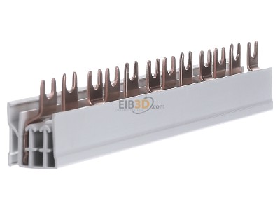 View on the right Hager KDN380A Phase busbar 3-p 16mm 210mm 

