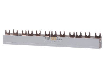 Back view Hager KDN380A Phase busbar 3-p 16mm 210mm 
