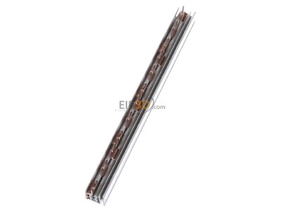 View top left Hager KDN380A Phase busbar 3-p 16mm 210mm 

