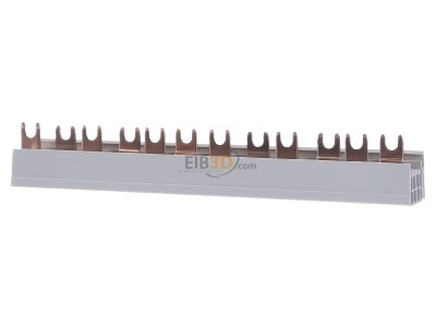 Back view Hager KDN451D Phase busbar 4-p 16mm 210mm 
