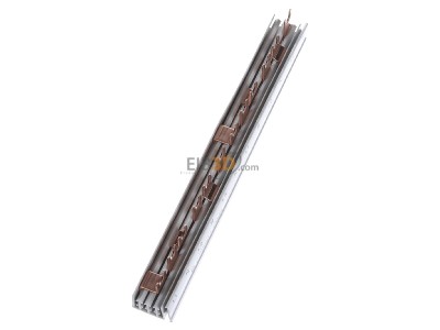 View top left Hager KDN451D Phase busbar 4-p 16mm 210mm 
