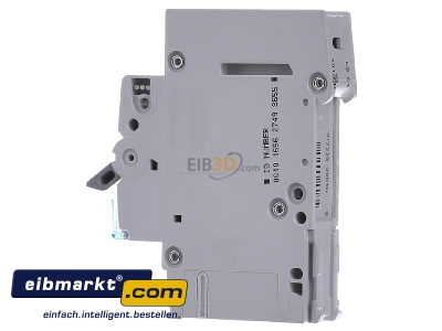 Ansicht rechts Hager MBN113 Leitungsschutzschalter 1pol. B-13A, 6kA 
