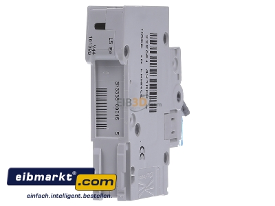 Back view Hager MBN113 Miniature circuit breaker 1-p B13A
