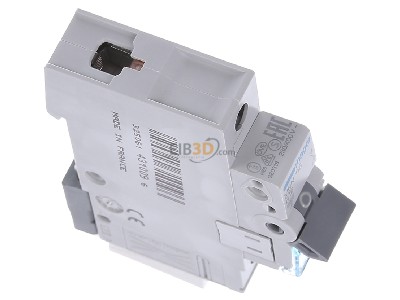 View top left Hager MBN116 Miniature circuit breaker 1-pin B-16A, 
