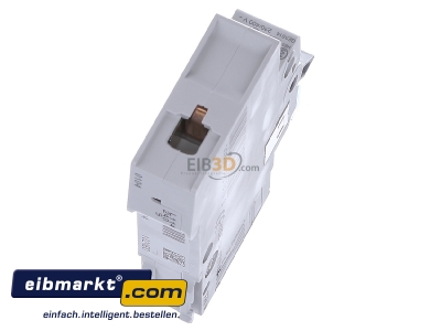 Ansicht oben hinten Hager MBN120 Leitungsschutzschalter 1pol. B-20A, 6kA 