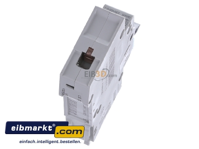 Top rear view Hager MBN125 Miniature circuit breaker 1-p B25A
