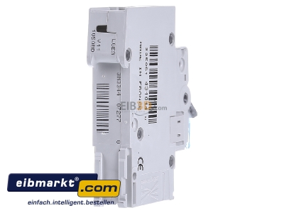 Back view Hager MBN150 Miniature circuit breaker 1-p B50A 
