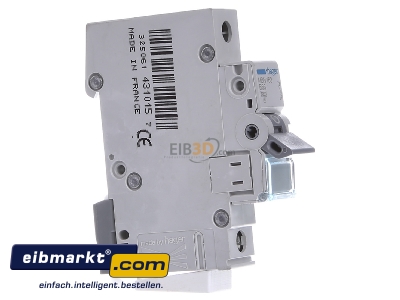View on the left Hager MBN163 Miniature circuit breaker 1-p B63A 
