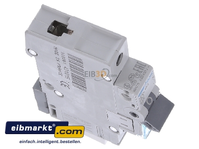 View top left Hager MBN163 Miniature circuit breaker 1-p B63A 
