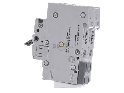 View on the right Hager MBN216 Miniature circuit breaker 2-p B16A 
