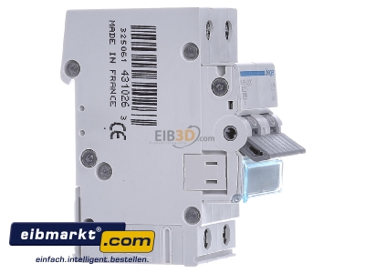 View on the left Hager MBN220 Miniature circuit breaker 2-p B20A - 
