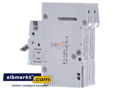 View on the right Hager MBN220 Miniature circuit breaker 2-p B20A - 
