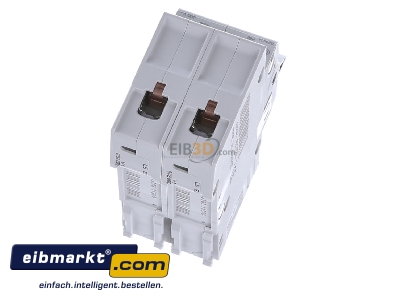 Top rear view Hager MBN220 Miniature circuit breaker 2-p B20A - 
