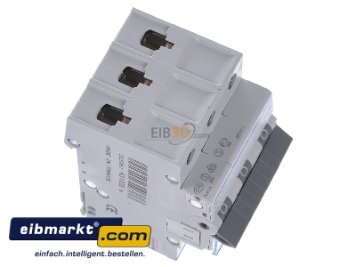 View top left Hager MBN310 Miniature circuit breaker 3-p B10A
