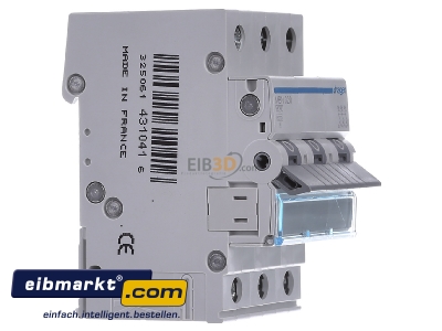View on the left Hager MBN320 Miniature circuit breaker 3-p B20A
