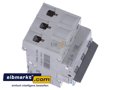 View top left Hager MBN320 Miniature circuit breaker 3-p B20A
