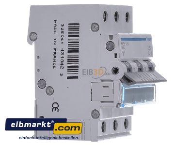 View on the left Hager MBN325 Miniature circuit breaker 3-p B25A
