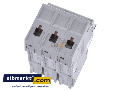 Top rear view Hager MBN325 Miniature circuit breaker 3-p B25A
