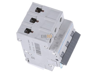 View top left Hager MBN340 Miniature circuit breaker 3-p B40A 

