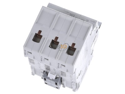 Top rear view Hager MBN340 Miniature circuit breaker 3-p B40A 
