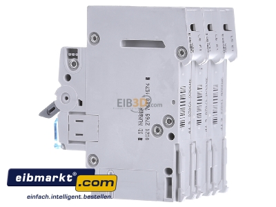 View on the right Hager MBN350 Miniature circuit breaker 3-p B50A 
