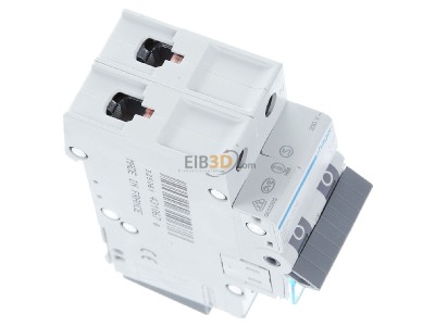 View top left Hager MBN506 Miniature circuit breaker 2-p B6A 
