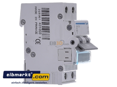 View on the left Hager MBN510 Miniature circuit breaker 1-p B10A - 
