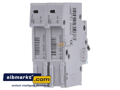 Back view Hager MBN510 Miniature circuit breaker 1-p B10A - 
