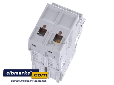 Top rear view Hager MBN510 Miniature circuit breaker 1-p B10A - 

