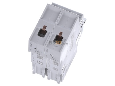 Ansicht oben hinten Hager MBN513 Leitungsschutzschalter 1p+N, B-13A, 6kA 