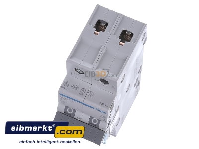 View up front Hager MBN516 Miniature circuit breaker 1-p B16A

