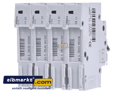 Back view Hager MBN625 Miniature circuit breaker 3-p B25A - 

