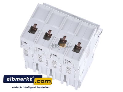 Top rear view Hager MBN632 Miniature circuit breaker 3-p B32A - 
