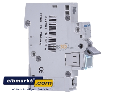 View on the left Hager MBS106 Miniature circuit breaker 1-p B6A - 
