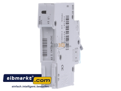 Back view Hager MBS113 Miniature circuit breaker 1-p B13A - 
