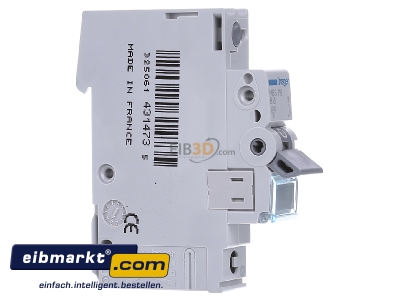 View on the left Hager MBS116 Miniature circuit breaker 1-p B16A - 
