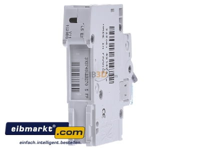 Back view Hager MBS120 Miniature circuit breaker 1-p B20A 
