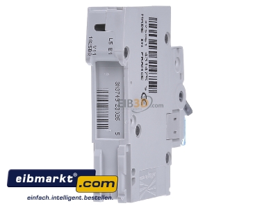 Back view Hager MBS125 Miniature circuit breaker 1-p B25A - 
