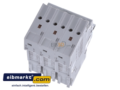 Top rear view Hager MBS310 Miniature circuit breaker 3-p B10A - 
