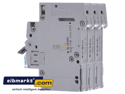 View on the right Hager MBS320 Miniature circuit breaker 3-p B20A
