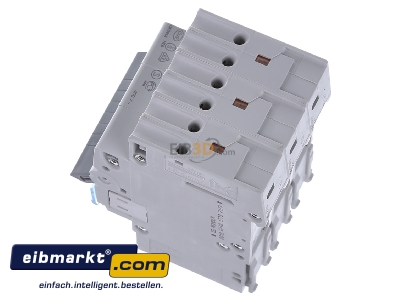 Ansicht oben rechts Hager MBS320 Leitungsschutzschalter 3p. B-20A,6kA,3M QC 