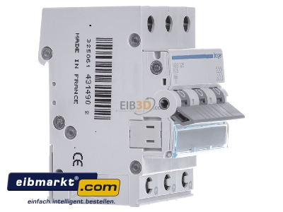 View on the left Hager MBS325 Miniature circuit breaker 3-p B25A - 

