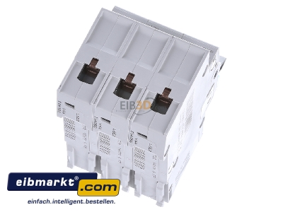 Top rear view Hager MBS340 Miniature circuit breaker 3-p B40A 
