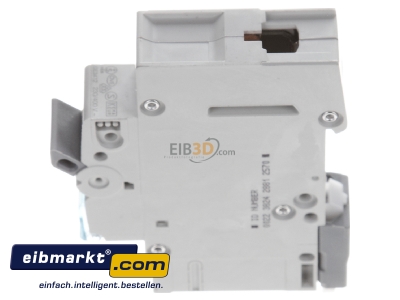 Ansicht oben rechts Leitungsschutzschalter 1pol. C-0,5A, 6kA MCN100 Hager MCN100