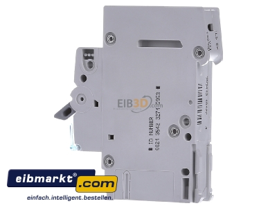 View on the right Hager MCN101 Miniature circuit breaker 1-p C1A
