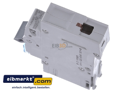 View top right Hager MCN104 Miniature circuit breaker 1-p C4A
